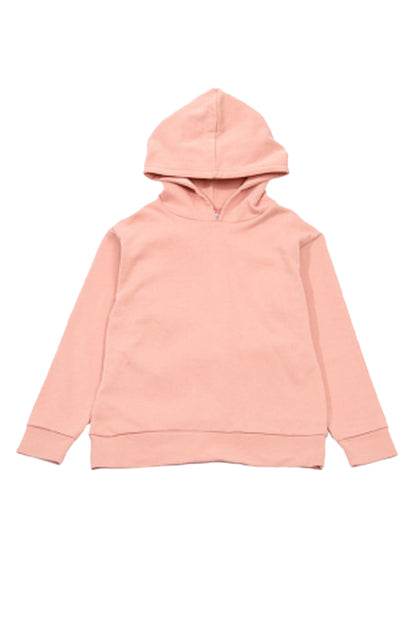 子供服 パーカー 男の子 女の子 長袖 スウェット ピーチピンク バリエーション画像
