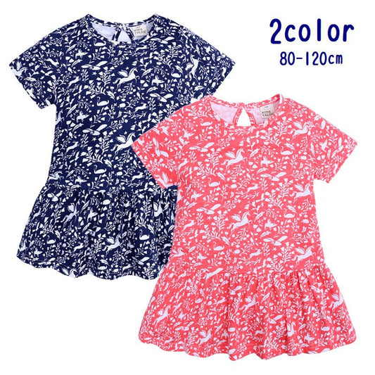 ワンピース 半袖 キッズ ベビー 女の子 子供服 商品画像