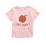 子供服 プリントTシャツ 女の子 男の子 半袖Tシャツ キッズ ジュニア ベビー トップス 可愛い かわいい リンクコーデ カットソー カジュアル カラバリ 通園 通学 リボン ロゴ 子ども こども