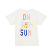 子供服 バックプリントTシャツ 半袖Tシャツ 男の子 女の子 キッズ ジュニア ベビー リンクコーデ トップス かわいい 可愛い カットソー カジュアル デザイン豊富 ロゴ ラウンドネック クルーネック 丸首 通園 通学 子ども こども 夏服
