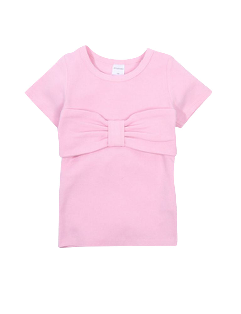 子供服 半袖 Tシャツ 女の子 ガールズ カットソー C-ピンク バリエーション画像