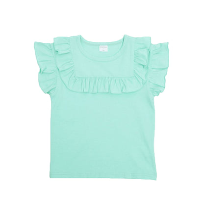 子供服 半袖 Tシャツ 女の子 ガールズ カットソー A-ミント バリエーション画像