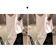 カットソー ノースリーブ タンクトップ トップス レディース 女性 婦人 無地 大きいサイズ 袖なし ベーシック シンプル カジュアル ルーズ ゆる 着回し