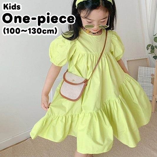 ワンピース キッズ 子供用 子ども用 女の子 半袖 商品画像