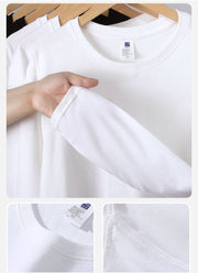 長袖Tシャツ 長袖カットソー メンズ 男性 紳士 ロンT ラウンドネック トップス 長袖 大きいサイズ シンプル 無地 単色 カジュアル 重ね着 着回し 普段使い デイリー