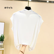 カットソー ノースリーブ レディース 女性 婦人服 大きいサイズあり トップス 無地 シンプル 単色 カジュアル 着回し おしゃれ かわいい