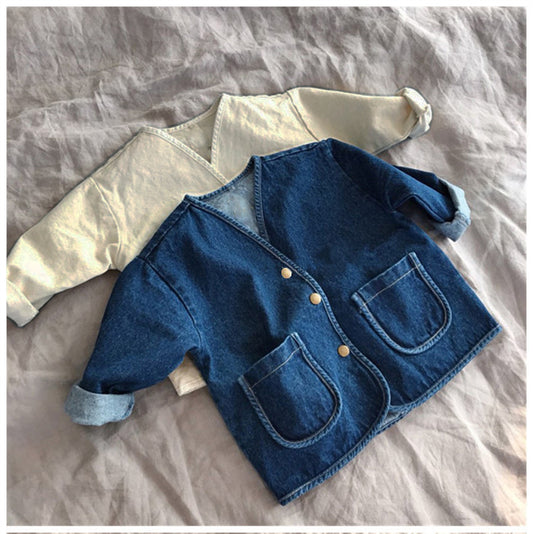 ジャケット キッズ 子供 男の子 女の子 デニム 商品画像