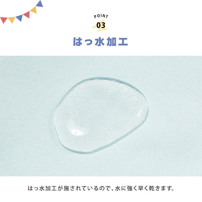 スモック 半袖 プルオーバー お食事エプロン エプロン 遊び着 商品画像5