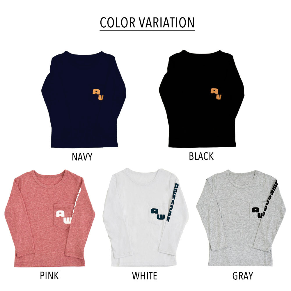 長袖Tシャツ カットソー ロンT プリントTシャツ ロゴ カジュアル 商品画像5