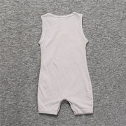 カバーオール ロンパース つなぎ 子供服 ベビー キッズ 赤ちゃん ノースリーブ 男の子 女の子 プルオーバー 股下スナップ 幾何学模様 三角 トライアングル おしゃれ かわいい カジュアル デイリー お出かけ ギフト プレゼント 出産祝い 男児 女児 子ども こども