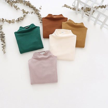 カットソー 長袖 Tシャツ ハイネック ロンT 子供服 商品画像4