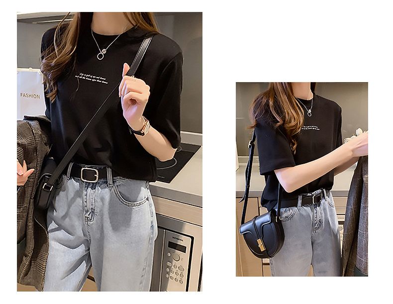 Tシャツ カットソー 半袖 トップス レディース 大きいサイズ 商品画像4