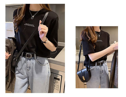 Tシャツ カットソー 半袖 トップス レディース 大きいサイズ 商品画像4