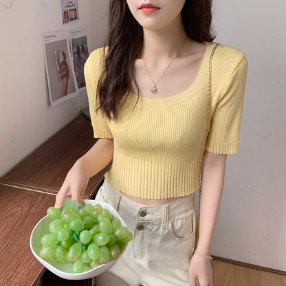 ニット 半袖 トップス レディース 女性 婦人服 商品画像3