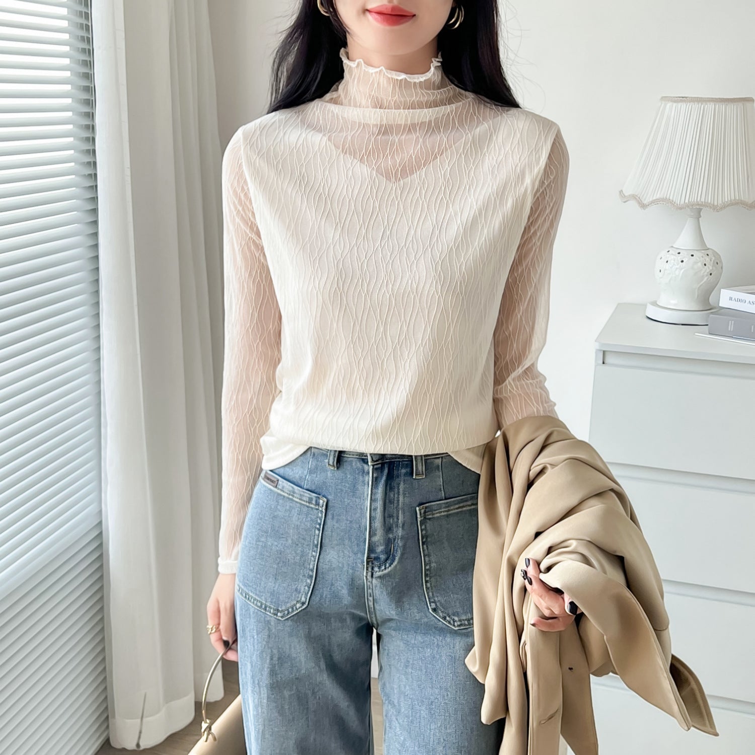 カットソー 長袖 レディース 女性 婦人服 トップス 商品画像4
