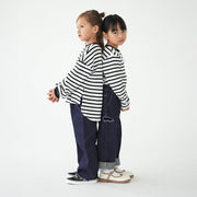 在庫処分【SALE】  ワイドデニム サイドカットデニム カットオフ スリット フリンジカット 綿100 子供服 子ども パンツ ズボン キッズ ガール ボーイ  カジュアル  110 120 130 140 女の子 男の子