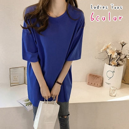 Tシャツ カットソー チュニック レディース 女性 トップス 商品画像