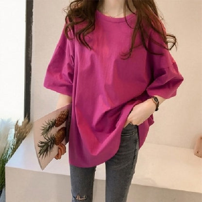 Tシャツ カットソー チュニック レディース 女性 トップス 商品画像5