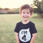 Tシャツ 子供服 キッズ ベビー 男の子 女の子 半袖 カットソー プリント ロゴ 綿 ニット クール かっこいい アルファベット モノクロ シンプル 子供用 ラウンドネック シャツスリーブ 数字