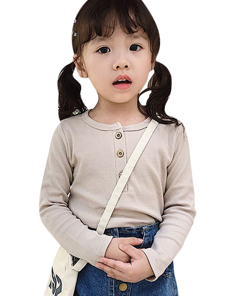 カットソー 長袖 キッズ 子供服 女の子 男の子 ジュニア 春 秋 トップス Tシャツ 無地 定番 シンプル カジュアル お出かけ 部屋着 通園 通学 ホワイト ピンク レッド ブラック ベージュ 90 100 110 120 130 140