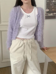 タンクトップ レディース トップス ノースリーブ Uネック アイボリー ピンク ポイントリボン デコルテ見せ 可愛い おしゃれ シンプル インナー 大人可愛い カジュアル 重ね着
