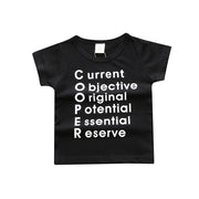 Tシャツ 半袖 キッズ ベビー 赤ちゃん 男の子 女の子 プリント 英字ロゴ カジュアル ストリート系 春服 夏服 タンクトップ シンプル かっこいい