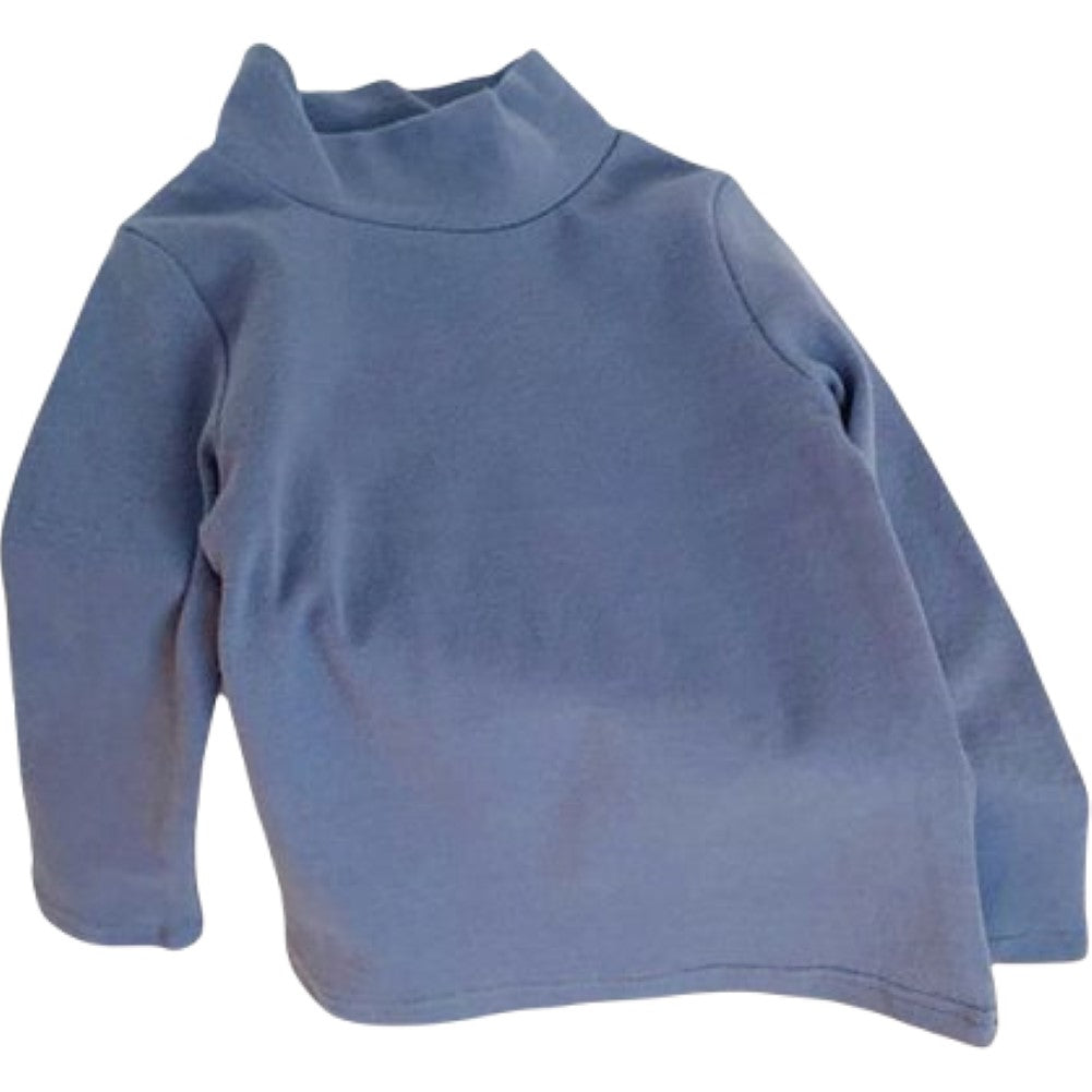 カットソー ハイネックTシャツ 長袖 子供服 キッズ ロンT 女の子 男の子 トップス 無地 シンプル 秋冬 通園 通学 90cm 100cm 110cm 120cm 130cm 140cm 150cm