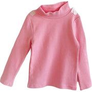 カットソー ハイネックTシャツ 長袖 子供服 キッズ ロンT 女の子 男の子 トップス 無地 シンプル 秋冬 通園 通学 90cm 100cm 110cm 120cm 130cm 140cm 150cm