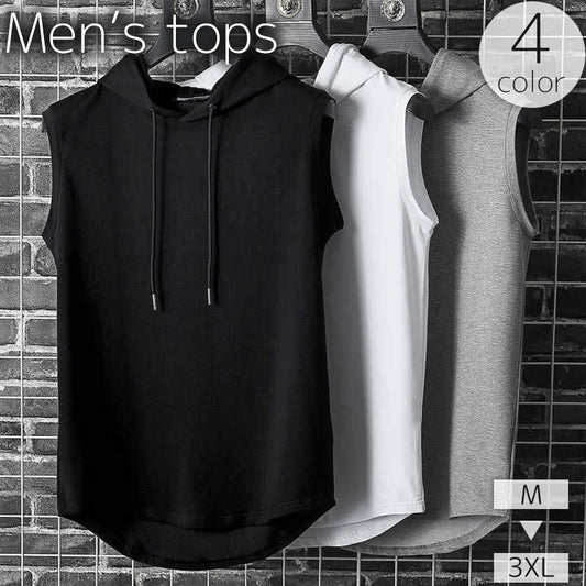 パーカー カットソー メンズ 男性 トップス タンクトップ 商品画像