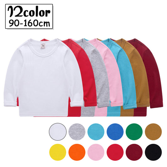 長袖Tシャツ カットソー 子供服 キッズ ジュニア ベビー 商品画像