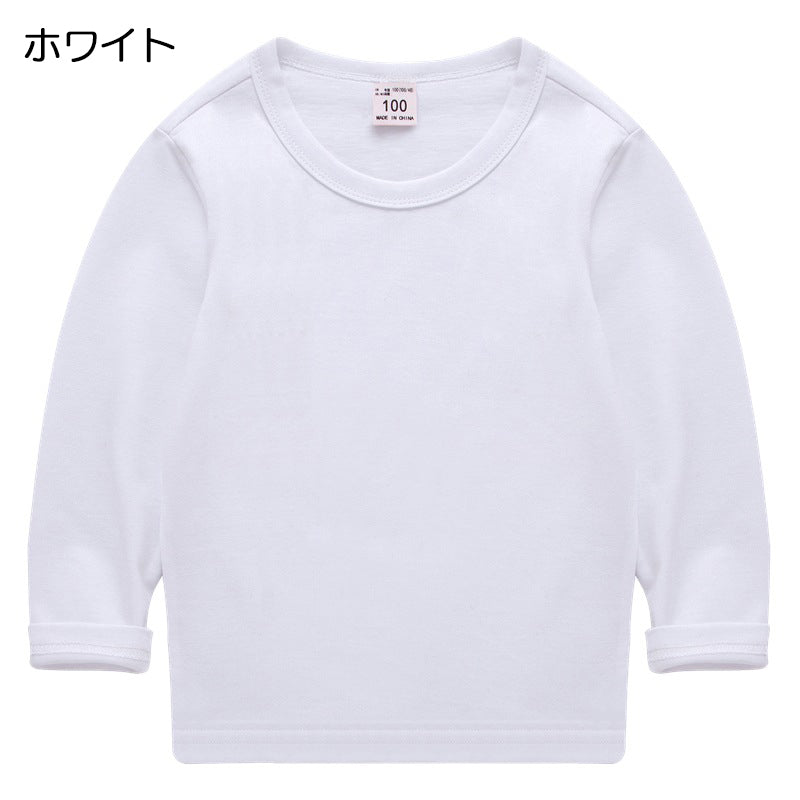 長袖Tシャツ カットソー 子供服 キッズ ジュニア ベビー 商品画像2