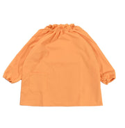 ＼ 送料無料 ／ スモック 同色2枚セット 全8色 子供用 キッズ 子供服 アパレル 女の子 男の子 エプロン お食事 ネームタグ 撥水加工 90 100 110 120 130 140 スモッグ 幼稚園 保育園 小学生 小学校 園児 入園 トップス 長袖 プルオーバー 無地 工作 お絵描き 砂遊び