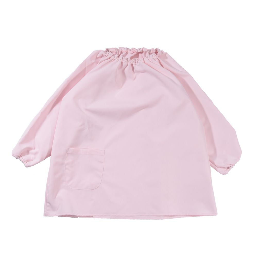 ＼ 送料無料 ／ スモック 同色2枚セット 全8色 子供用 キッズ 子供服 アパレル 女の子 男の子 エプロン お食事 ネームタグ 撥水加工 90 100 110 120 130 140 スモッグ 幼稚園 保育園 小学生 小学校 園児 入園 トップス 長袖 プルオーバー 無地 工作 お絵描き 砂遊び
