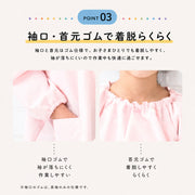 スモック キッズ 半袖 長袖 選べる 撥水 ノーアイロン エプロン 子供用 90-140cm 無地 シンプル 名前タグ付き 男の子 女の子 幼稚園 保育園 小学生 給食 図工 書道 習字 お食事エプロン 遊び着 汚れ防止
