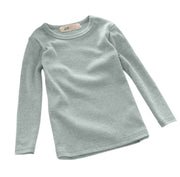 長袖カットソー Tシャツ カットソー ロンT ロングTシャツ 長袖 トップス ラウンドネック クルーネック 春 春服 春物 子供服 キッズ シンプル 無地 定番 ベーシック カジュアル 子ども服 こども服 男女兼用 男児 女児 男の子 女の子 100cm 110cm 120cm 130cm 140cm KIDS