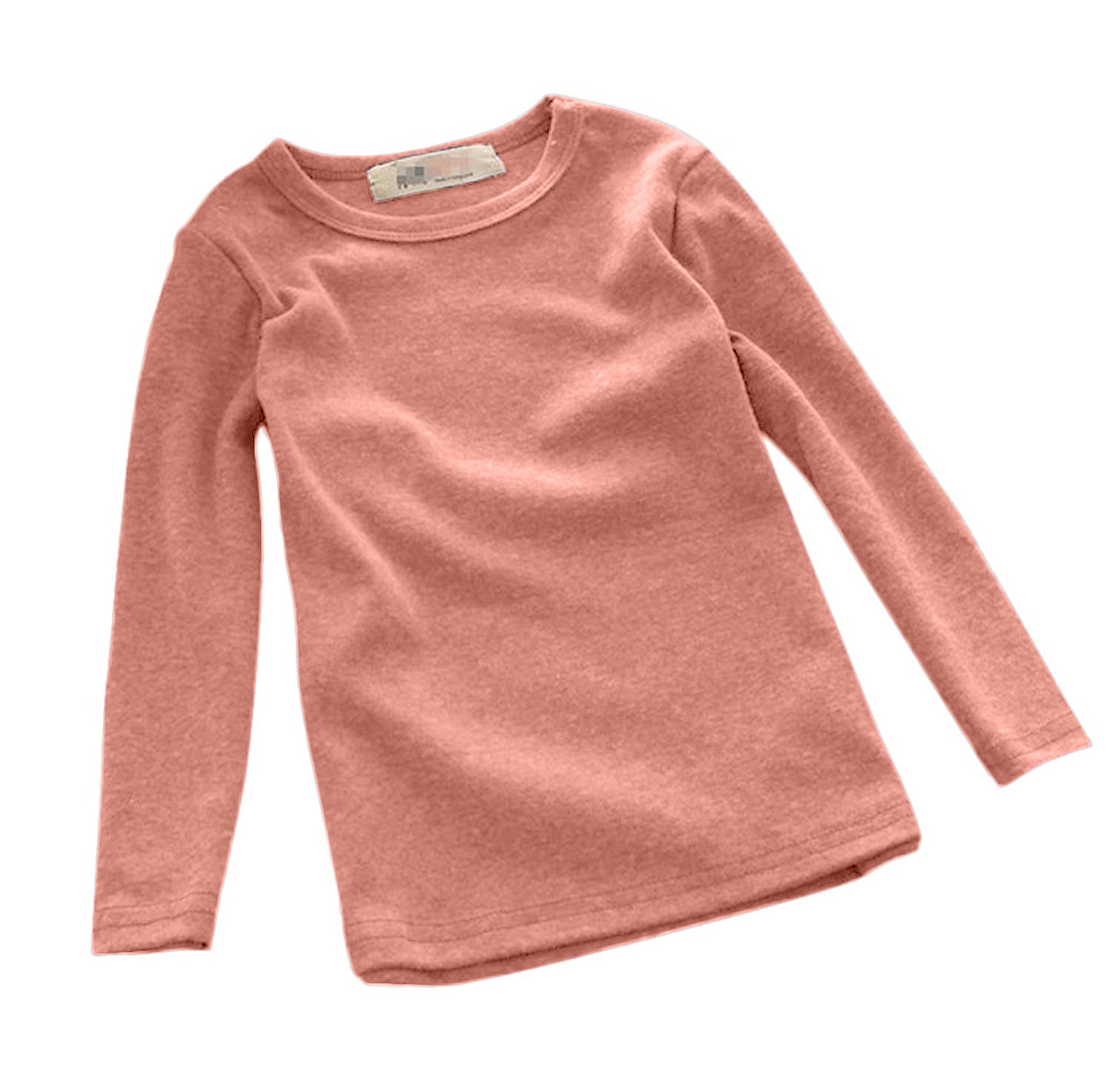 長袖カットソー Tシャツ カットソー ロンT ロングTシャツ 長袖 ピンク バリエーション画像