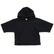 ビッグパーカー 7分袖 ビッグシルエット プルオーバー 裏毛 スウェット フード付き 子供服 キッズ トップス BIGシルエット カジュアル ゆるシルエット カンガルーポケット フーディー スエット シンプル 無地 単色 着まわし ヘビロテ ソリッドカラー 女の子 男の子 女児 男児 こども服 子ども服 子供用 高学年 100cm 110cm 120cm 130cm 140cm