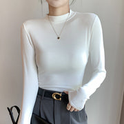 カットソー 長袖 ロングTシャツ レディース 女性 トップス クルーネック 無地 単色 シンプル 着回し力 合わせやすい 大きいサイズ 婦人服