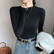 カットソー 長袖 ロングTシャツ レディース 女性 トップス クルーネック 無地 単色 シンプル 着回し力 合わせやすい 大きいサイズ 婦人服