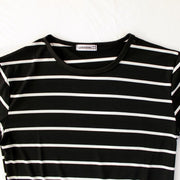 長袖Tシャツ ロングTシャツ カットソー ロンT メンズ 紳士用 男性 トップス ラウンドネック ボーダー柄 シンプル 定番 ベーシック カジュアル おしゃれ かっこいい デイリー 普段使い お出かけ オフの日 大きいサイズ
