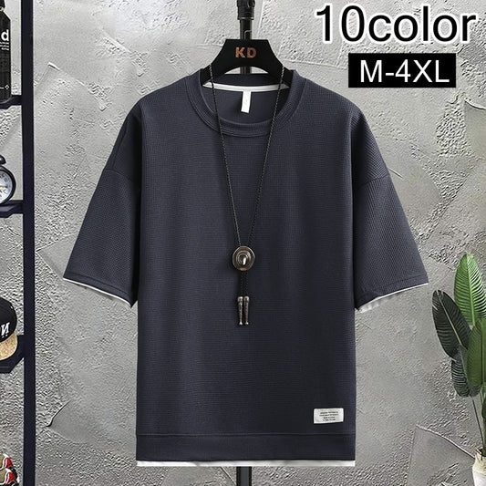 カットソー Tシャツ 半袖 五分袖 メンズ トップス 商品画像