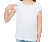 Tシャツ キッズ ジュニア ベビー 男の子 女の子 子供用 トップス 半袖 丸襟 ラウンドネック プルオーバー 無地 単色 ブラック ホワイト 黒 白 シンプル カジュアル カラバリ豊富 ブルー ピンク イエロー オレンジ グリーン レッド