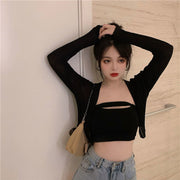 ベアトップ チューブトップ レディース 女性 婦人 トップス カットソー ショート丈 へそ出し セクシー 重ね着 おしゃれ 無地 単色 シンプル