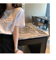 Tシャツ カットソー 半袖 レディース 女性 婦人 ゆったり 大きいサイズ クルーネック ラウンドネック 英字ロゴ プリント シンプル カジュアル お洒落 可愛い 春 夏 M 2XL
