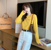 長袖Tシャツ ロングTシャツ レディース 女性 トップス 大きいサイズあり 長袖 ラウンドネック 英字 ロゴ 英文 お洒落 カジュアル お出かけ 普段使い 着回し 婦人服