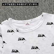 ワンピース 女の子 キッズ ガールズ 長袖 カットソー プルオーバー プリント イラスト ミニスカート ネズミ モノクロ 子供服 Aライン クルーネック ポケット付き キッズウェア お出かけ 子供用 動物柄