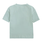 Tシャツ カットソー 半袖 キッズ 子ども ジュニア 子供服 男の子 女の子 クルーネック 無地 シンプル 通学 通園 サイズ豊富 カラバリ豊富