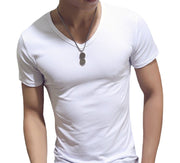Tシャツ メンズ 男性用 トップス 半袖 Vネック ラウンドネック 無地 大きいサイズ シンプル おしゃれ カジュアル 着回し力 丸首 紳士用 カラバリ豊富 ホワイト ブラック グレー ブルー ネイビー ブラウン グリーン ワイン レッド 白 黒 青 茶色 緑 赤