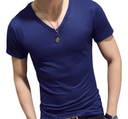 Tシャツ メンズ 男性用 トップス 半袖 Vネック ラウンドネック 無地 大きいサイズ シンプル おしゃれ カジュアル 着回し力 丸首 紳士用 カラバリ豊富 ホワイト ブラック グレー ブルー ネイビー ブラウン グリーン ワイン レッド 白 黒 青 茶色 緑 赤