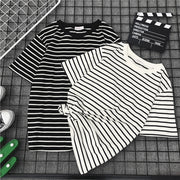 Tシャツ 半袖 レディース ラウンドネック ボーダー おしゃれ かわいい シンプル カジュアル 着回し 夏 涼しい